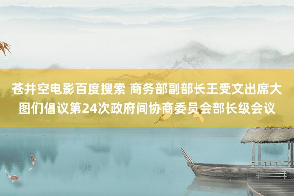 苍井空电影百度搜索 商务部副部长王受文出席大图们倡议第24次政府间协商委员会部长级会议