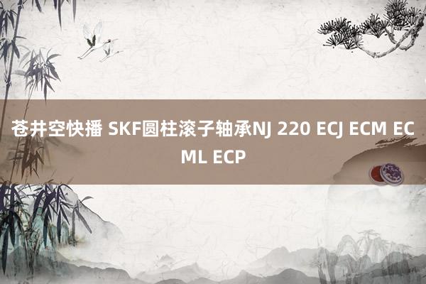 苍井空快播 SKF圆柱滚子轴承NJ 220 ECJ ECM ECML ECP