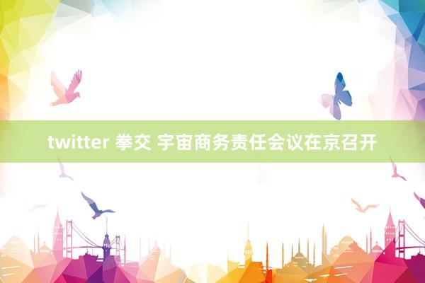 twitter 拳交 宇宙商务责任会议在京召开